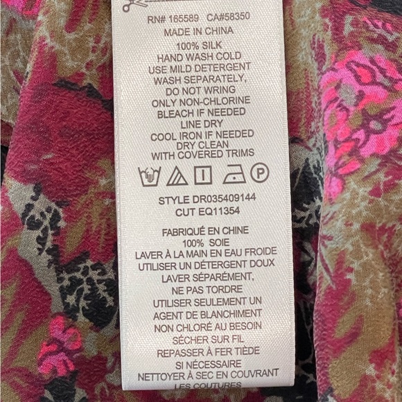 EQUIPMENT TEODORA ARCHIVAL SILK FLORAL DRESS - Picture 13 of 16